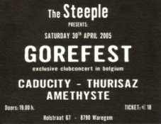 Ticket Gorefest